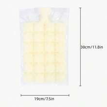 50pcs/100pcs Disposable Ice Pop Bags, Creative Self-Sealing, Material For DIY Ice Pops, Trays, Water Injection Ice Bags, Double Sealed Thickened Edges Prevent Cracking - Clear - View 13