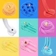 1pc Butter Slime Toy, Modeling Clay, Stress Relief Toy, Moldable Playdough, Slime, Excellent Tactile Experience, Squeeze Toy - Multicolor - View 3