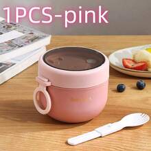 1/3pcs Insulated Lunch Box Set | Includes Insulated Bag, Cup, Lunch Box | Convenient To Carry | Ideal For Back To School Gift And Daily Meal Prep - Multicolor - View 12