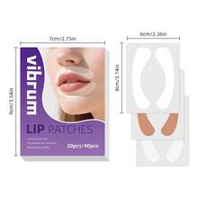 4pcs Soft & Skin-Friendly Silicone Lip Mask, Comfortable & Gentle Daily Lip Care Stickers - Multicolor - View 2