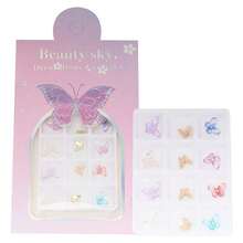 adornos de uñas - Negro - Ver 1