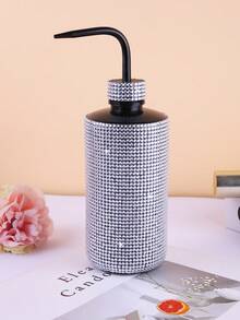 1个500毫升可重复灌装水钻美甲清洁瓶，挤压弯颈睫毛清洁瓶，美甲清洁工具 - 查看 14