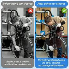 2Pairs Tattoo Cover Sleeve Cover - Forearm Tattoo Cover Compression Sleeves Arm Sleeve Cooling Anti Abrasion Forearm Covers Sport Compression Men Women Cycling FishingBlack - Initial - View 6