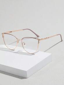 Women Eyeglasses - Gold - View 6
