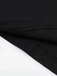 RHUDE Men's Casual Brand Letter Graphic T Shirts Round Neck Short Sleeve Oversized Boxy Fit Y2K Streetwear Style 100% Cotton Retro Vintage Tee Aesthetic Grunge Hip Hop Skater Punk Loose Summer Tops - Đen 8 - Xem 5