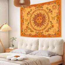 Tapestry Boho Sun Tapestry Bohemian Tapestry For Bedroom Vibrant Tapestries Wall Hanging Bedroom Living Room Wall Art And Home Decor Tapestry For Bedroom Wall Tapestry - L-1 - 查看 4