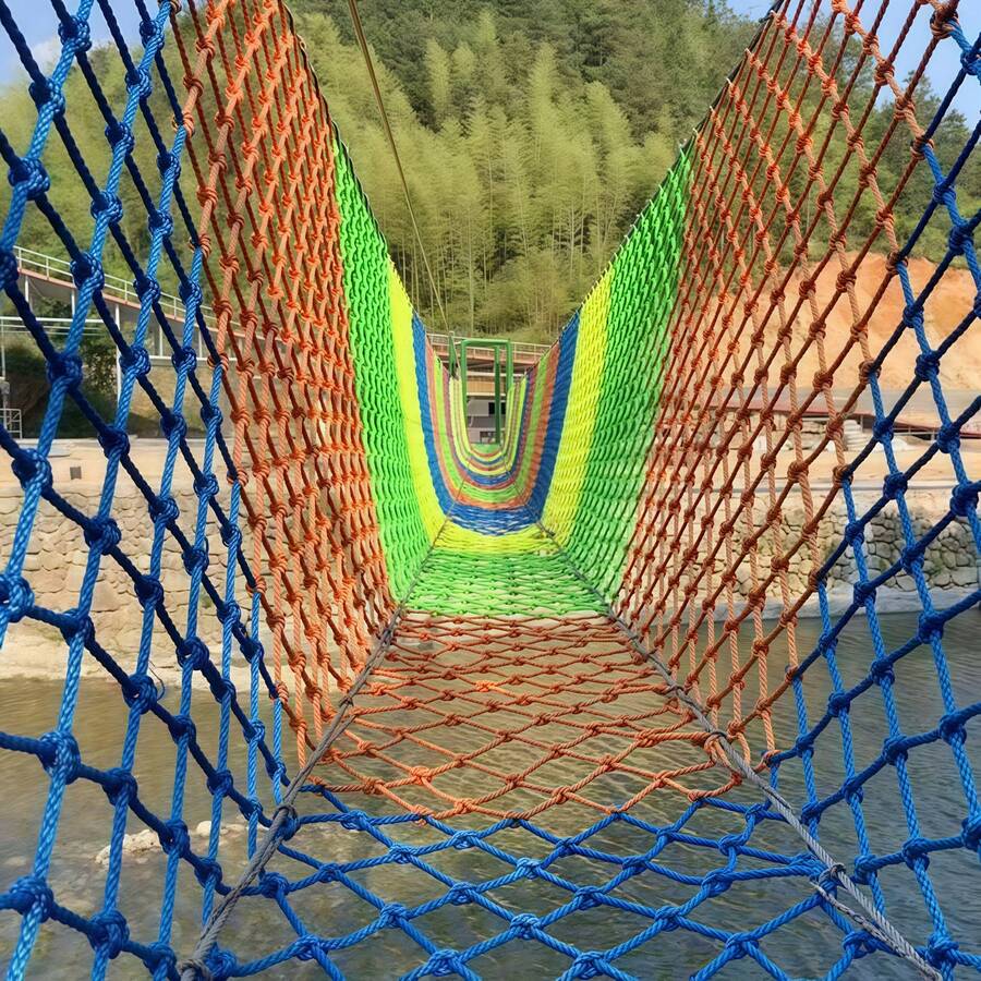 Red de advertencia de colores para barandillas de balcones, red depara escaleras, red de protección contra caídas para construcción, cercas de prevención de caídas para patios, hecha de nailon de alta resistencia, con un diseño de advertencia llamativo, fácil instalación y multiusos.