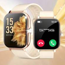 Smart Watch, Wireless Calling /Dial, Multi -Sport Mode, Calling Reminder And Rejection,Information Reminder,SMS Reminder,For IPhone/Andriod - Multifärgad - Visa 3