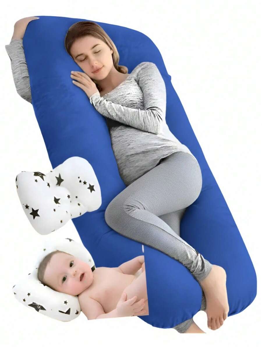 Pregnancy & Nursing Pillows - Blue - View 1