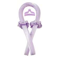 3pcs No-Heat Hair Curlers Set, Includes Silk Hair Curling Band, Soft Foam Hair Rollers, Suitable For Long Hair Styling, Loose Curl Hairstyling Tools (Pink) - Multicolor - View 14