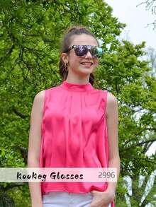 1PC Women Fashion Glasses  , Y2K Mirrored Single Lens In Futuristic Street Style , Gifts Fashionable Outfits Accessories For Women Men , Suit For All Face Shapes And Outdoor Cycling, Running, Mountaineering, Driving Beach Sunnies Party Dance Vacation Daily Clothing Matching 2996 - 005 - 查看 3
