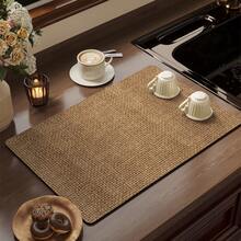 1 tấm lót đa năng họa tiết vân gỗ, nhanh khô, chống bám bẩn, phù hợp cho nhiều mục đích sử dụng như máy giặt, máy pha cà phê, bàn ăn. - Nhiều màu 4 - Xem 9