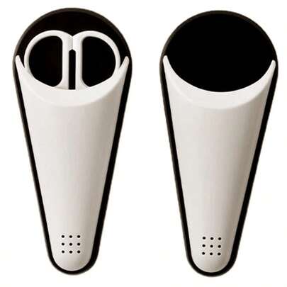 1pc/2pcs Scissors Fridge Magnet Storage Box, Multifunctional Kitchen Scissors Holder, Universal Scissors Magnetic Fridge Sticker, Strong Adsorption