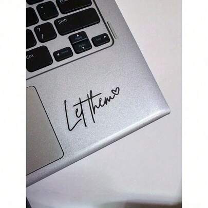 励志电影《让他们》主题贴纸 - 适用于笔记本、日历、笔记本电脑和水瓶 | 自我关爱贴纸，美观贴纸