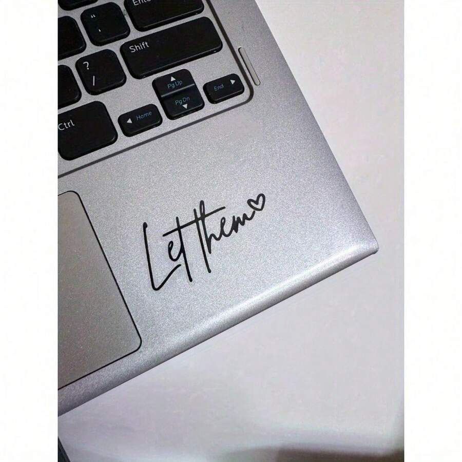 励志电影《让他们》主题贴纸 - 适用于笔记本、日历、笔记本电脑和水瓶 | 自我关爱贴纸，美观贴纸 - 勵志信貼紙 - 查看 1