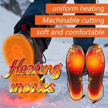 This USB Heated Foot Warmer Provides Full-Foot Heating And Is Equipped With An Overheating Protection Chip, Making It An Ideal Choice For Outdoor Activities And A Must-Have Item For The Winter Season. - Black - View 1