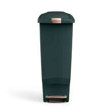 Simplehuman 40L Slim Plastic Step Trash Can - 綠色 - 查看 10