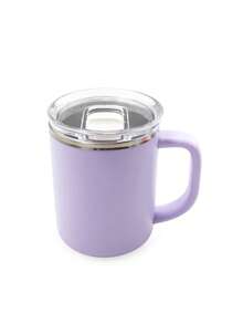 1 chiếc, cốc du lịch bằng thép không gỉ 480ml có tay cầm, lớp vỏ trong bằng nhựa PP 304, nắp bấm. - Nhiều màu - Xem 14