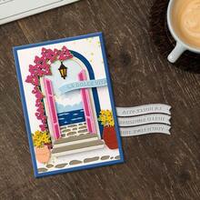 创意标签模具、DIY剪贴簿相册和压花模板、贺卡制作工具、卡片纸切割工艺品、礼品卡制作模板模切。 - 銀色 - 查看 5