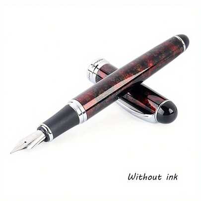 1pc X750 Iridium Fountain Pen, Metal Ballpoint Pen For Business Office Writing Practice
