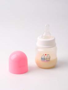 1个60毫升宠物塑料奶瓶，卡通图案，硅胶奶嘴，适用于猫狗 - 60毫升 - 查看 7