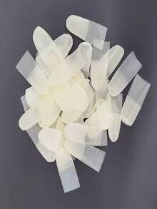 100只一次性指套，乳胶指套，加厚弹力橡胶指套，手指保护，手指卫生，家用指套 - A - 查看 9