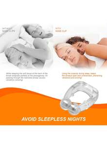 8/4/1pc Anti-Snoring Nasal Dilator, - A Sleep Product Designed To Prevent And Reduce Snoring During Naps And Nighttime Sleep. No Power Required, Suitable For Parents And Grandparents. Also A Great Gift For Friends And Family. Portable Design For Home Use, Suitable For Both Men And Women. - Multicolor - View 9