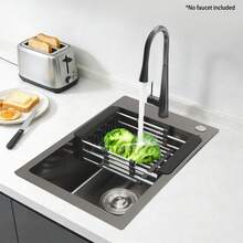 YUNRUX Kitchen Sinks - Black - View 8