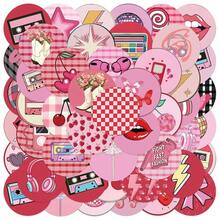 50pcs Highlight Covers Stickers Aesthetic Vibes For Journal, Phone Case, Tablet, Water Bottle, Desk, Helmet, Bike, Luggage, Waterproof Decals - Multicolor - View 9