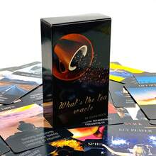 Mazo de cartas oráculo "¿Cuál es la situación del té?" de 78 cartas, tamaño 10.3*6cm - Multicolor - Ver 3