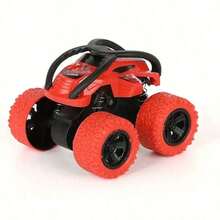 2 Pack Kids Stunt Car Toys, Friction Powered Push And Go Cars For Toddlers 3-6, 360° Rotating Inertia Monster Truck, Summer Outdoor Backyard Play Toy, Birthday Christmas Party Gifts For Boys Girls - 彩色 - 查看 4