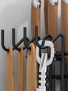 Dish Rack, 2 Tier Dish Drying Rack Dish Drainers For Kitchen Counter Storage Cutlery Holder Home Carbon Steel For Dishes,Cups,BowlsSpace-Saving Design Suitable For Women In Apartments - 查看 5
