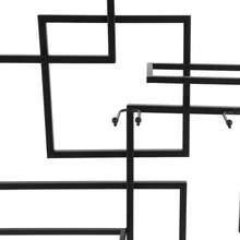 YUNRUX Wine Rack & Wine Glass Rack - Black - View 4