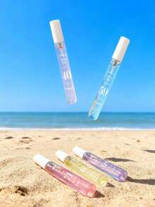 5 pièces/set Vaporisateur de parfum numérique de plage 10 ml, émettant un parfum floral frais et élégant. Design portable, convient pour la fragrance de la maison, peut être placé dans la penderie, la chambre, la salle de bain, la voiture, convient également pour les rendez-vous, les voyages, la désodorisation et la parfumation d'été. - Différents parfums - Voir 4