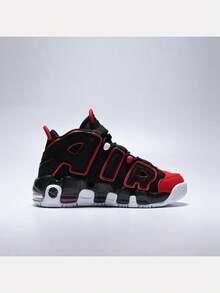 青少年款 NIKE AIR MORE UPTEMPO (GS) 休闲中帮运动鞋 FB1344-001 - 黑色 - 查看 2