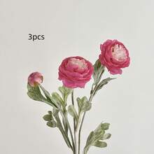 1支/3支装人造奥斯汀玫瑰花束，搭配人造牡丹长茎，适用于家居花瓶、办公室、婚礼、订婚、周年纪念、母亲节、生日等各种场合的花卉装饰。 - 露蓮 - 查看 13