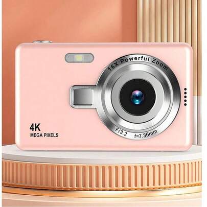 自动对焦 5000万像素 4K 人脸检测 2.4英寸 16倍光学变焦 可充电电池 口袋型数码紧凑型摄像机