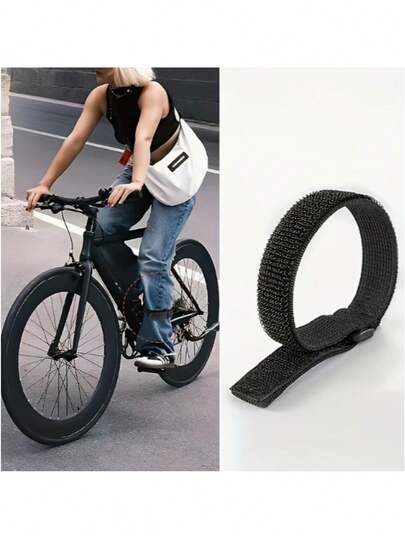 2pcs High Elastic Multipurpose Adjustable Straps, Bike Leg Covers, Pant Leg Tightening Bands, Wrapping Bandages, Ankle Guards, Hiking Gaiters, Item Fastening Straps