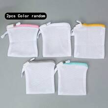 1-3 túi đựng bóng giặt, túi đựng hạt giặt, túi giặt mini dày dặn, thích hợp cho máy giặt, túi lưới. - Nhiều màu - Xem 8