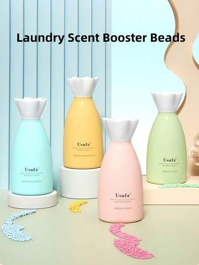 1 Bottle/200g Laundry Fragrance Beads, Long-Lasting Fabric Softener Scented Beads, Home Fragrance, Protect Soft Scented Beads