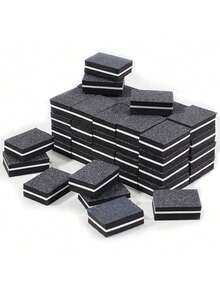 50/100pcs Double-Sided Mini Nail Buffer Blocks, Suitable For Manicure And Natural Nails - One Size - View 7