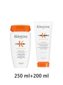 [Bundle] Nutritive Bain Satin Shampoo 250 Ml + Lait Vital Conditioner 200 Ml - Nutritive - View 2