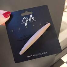 1pc/2pcs Women's Non-Slip Durable Fashion Minimalist Matte Retro Hair Clips, Hair Barrettes, Hairpin, Bobby Pins, Accessories - Brown - View 5