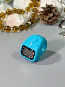 New Customized Mini Electronic Ring Counter, Simple And Lightweight Design With LED Digital Display, Widely Applicable For Daily Prayer, Warehouse Counting, Business Events, Scenic Spot Traffic Statistics, Festival Gifts And Long Battery Life For Prolonged Use - Multicolor - View 20