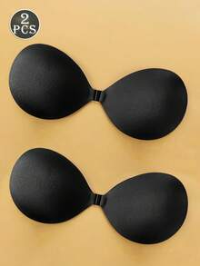 1件/2件装女士隐形自粘式聚拢文胸 – 无肩带无背硅胶提拉文胸，可重复使用，无缝设计，优雅款式，完美搭配婚纱、晚礼服和派对服装 - 彩色 - 查看 21