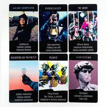 Mazo de cartas oráculo "¿Cuál es la situación del té?" de 78 cartas, tamaño 10.3*6cm - Multicolor - Ver 2