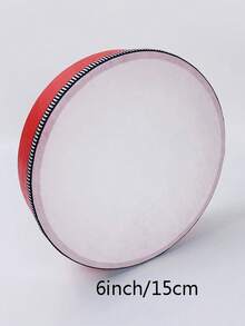 4-Inch, 6-Inch, 8-Inch, 10-Inch, 12-Inch Hand Drum, Orff Musical Instrument, Performance Instrument, Educational Tool, Lacquered Imitation Leather Hand Drum - Wood - View 30