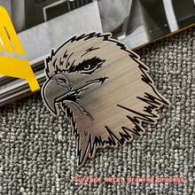 1pc 3D SPORT Emblem – Premium Metal Aluminum Alloy Car Logo Sticker For Trunk & Side Fender, Sporty Exterior Badge Decal For SUV & Sedan, Durable Auto Decoration Accessory - [Brushed Craft Eagle Mark]1pc - View 12