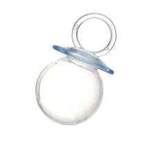 6pcs European Style Full Moon Banquet Pacifier Shape With Hand Gift Candy Box Ps Transparent Plastic Candy Box Small Acceptance Box Gift Box - A - View 8