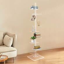 YUNRUX Bookcases - White - View 10